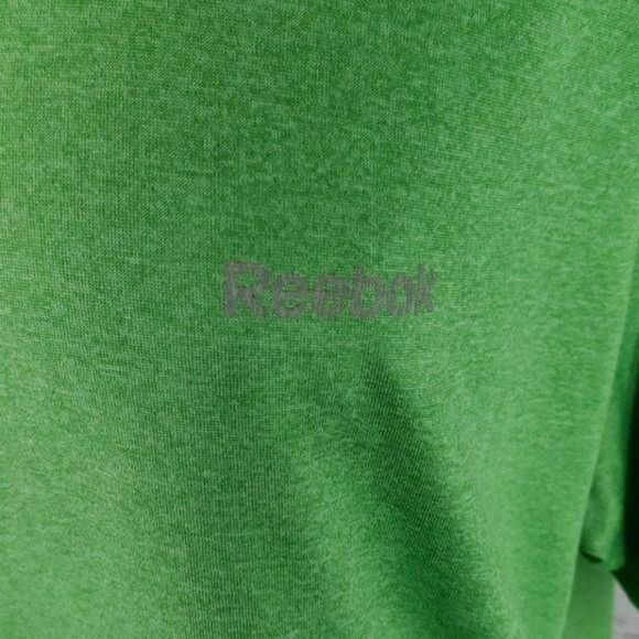 Reebok Men's‎ 90s Green Athletic Short Sleeve Shirt Size XL - Picture 5 of 6